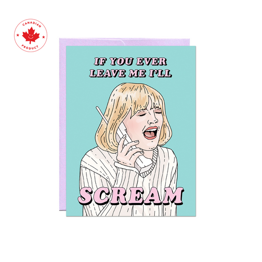 Drew Scream Card