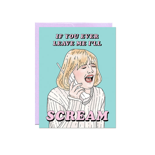 Drew Scream Card