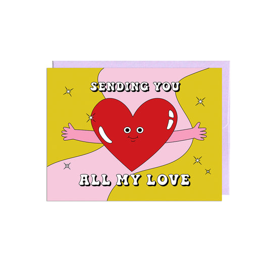 All My Love Card