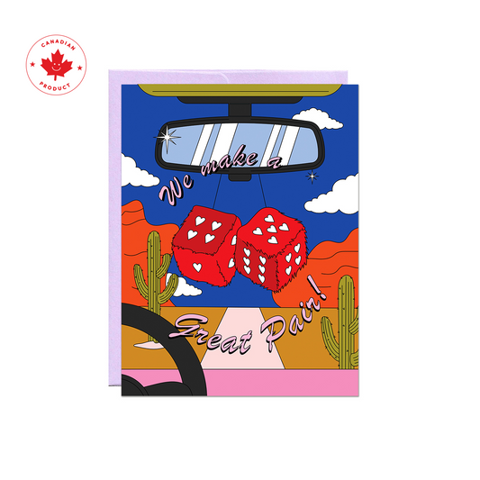 We Make a Great Pair Card