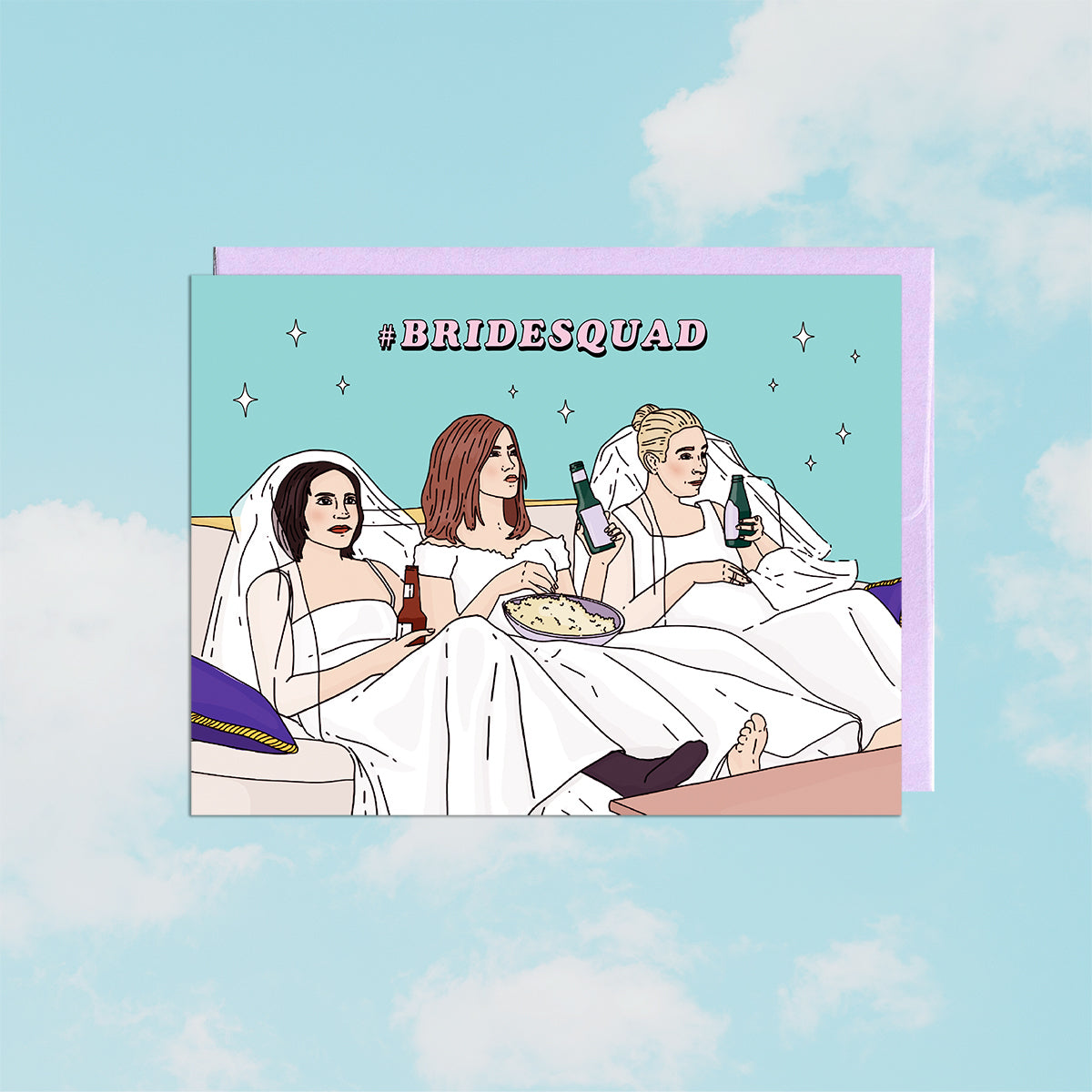 #Bridesquad Card