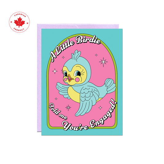 A Little Birdie Card