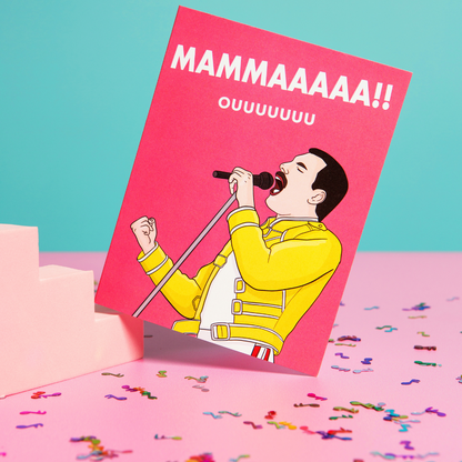 Freddie Mamma! Card