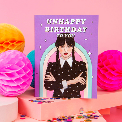 Unhappy Birthday Card