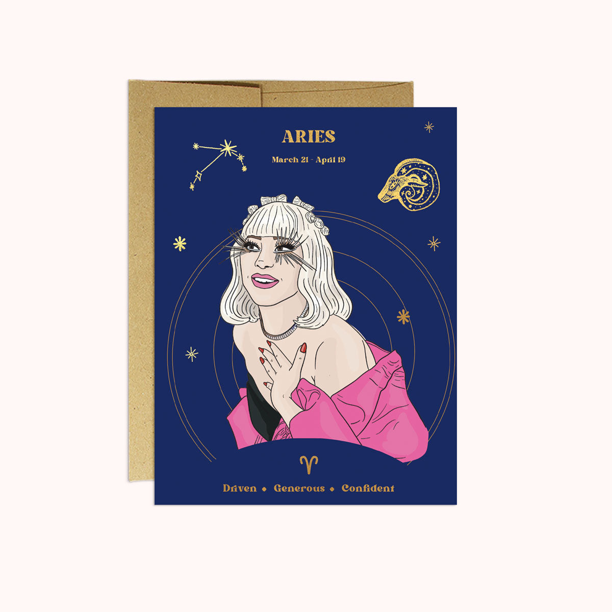 Aries Pop Culture Zodiac Card