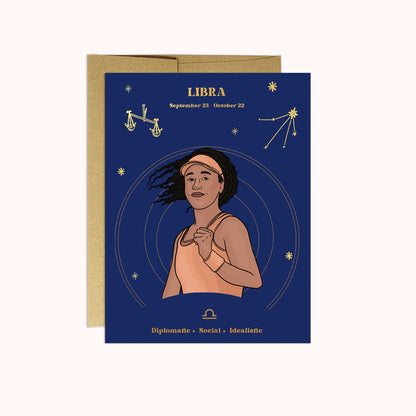 Libra Pop Culture Zodiac Card