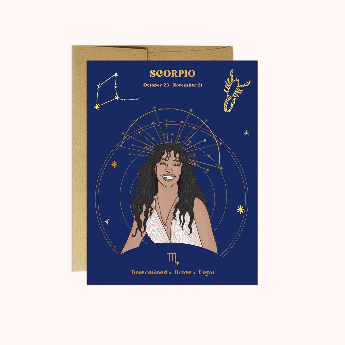 Scorpio Pop Culture Zodiac Card