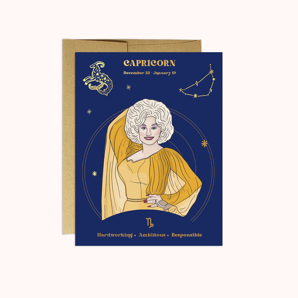 Capricorn Pop Culture Zodiac Card