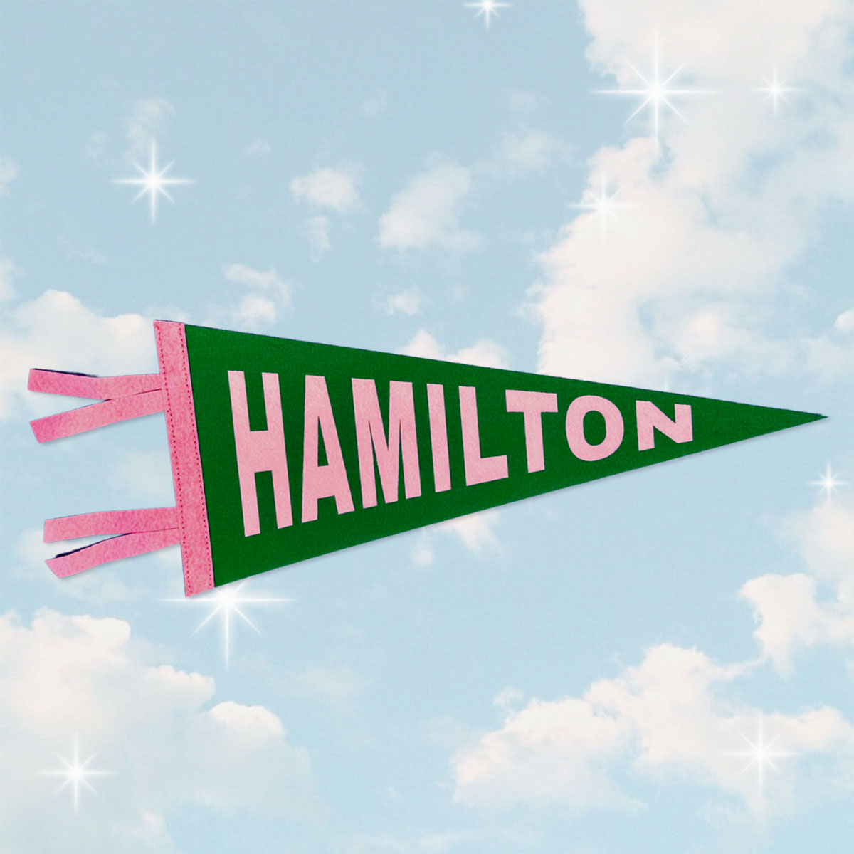 Hamilton Pennant Flag