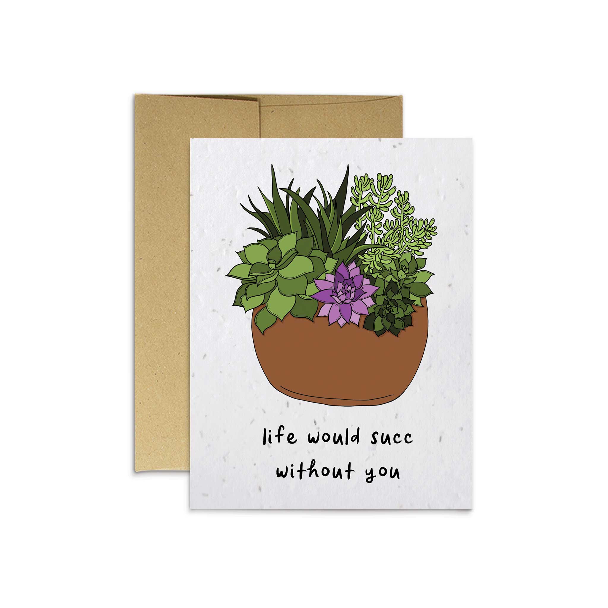 Plantable Puns Seed Card Pack