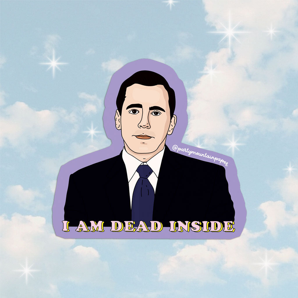 I Am Dead Inside Sticker